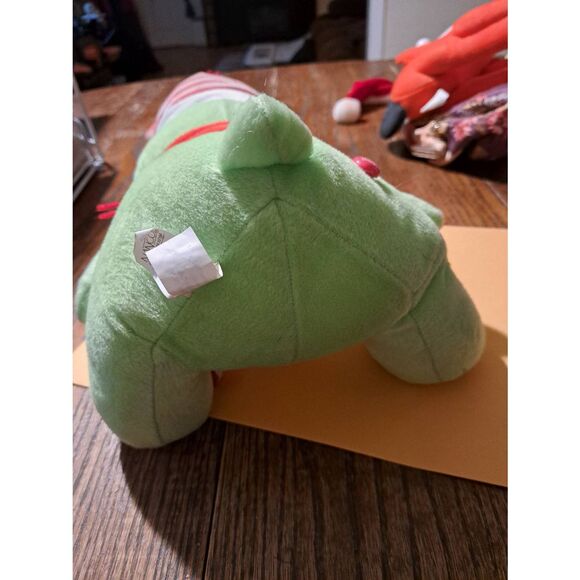 Vintage 2005/2006 Care Bears Good Luck Bear 13in Holiday Plush Candy Cane - Picture 8 of 10